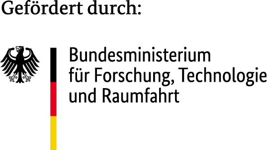 Gefördert durch das Bundesministerium für Forschung, Technologie und Raumfahrt