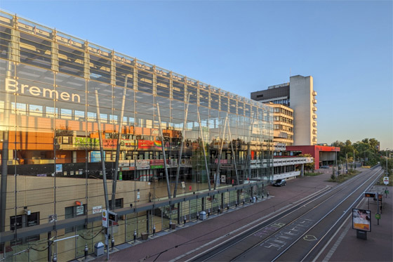 Der Zentralbereich der Universität Bremen