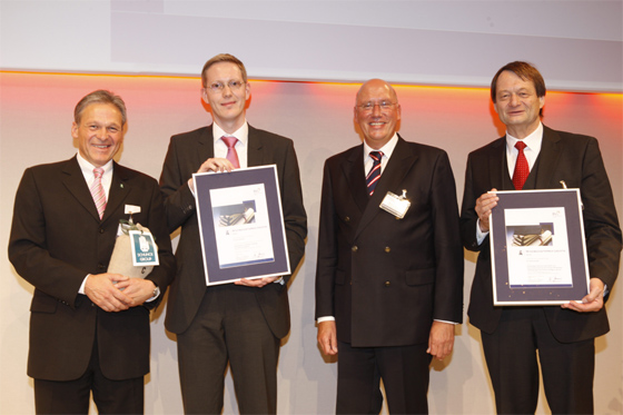 Verleihung des Wissenschaftspreises Logistik 2010 - Foto: BVL / Kai Bublitz
